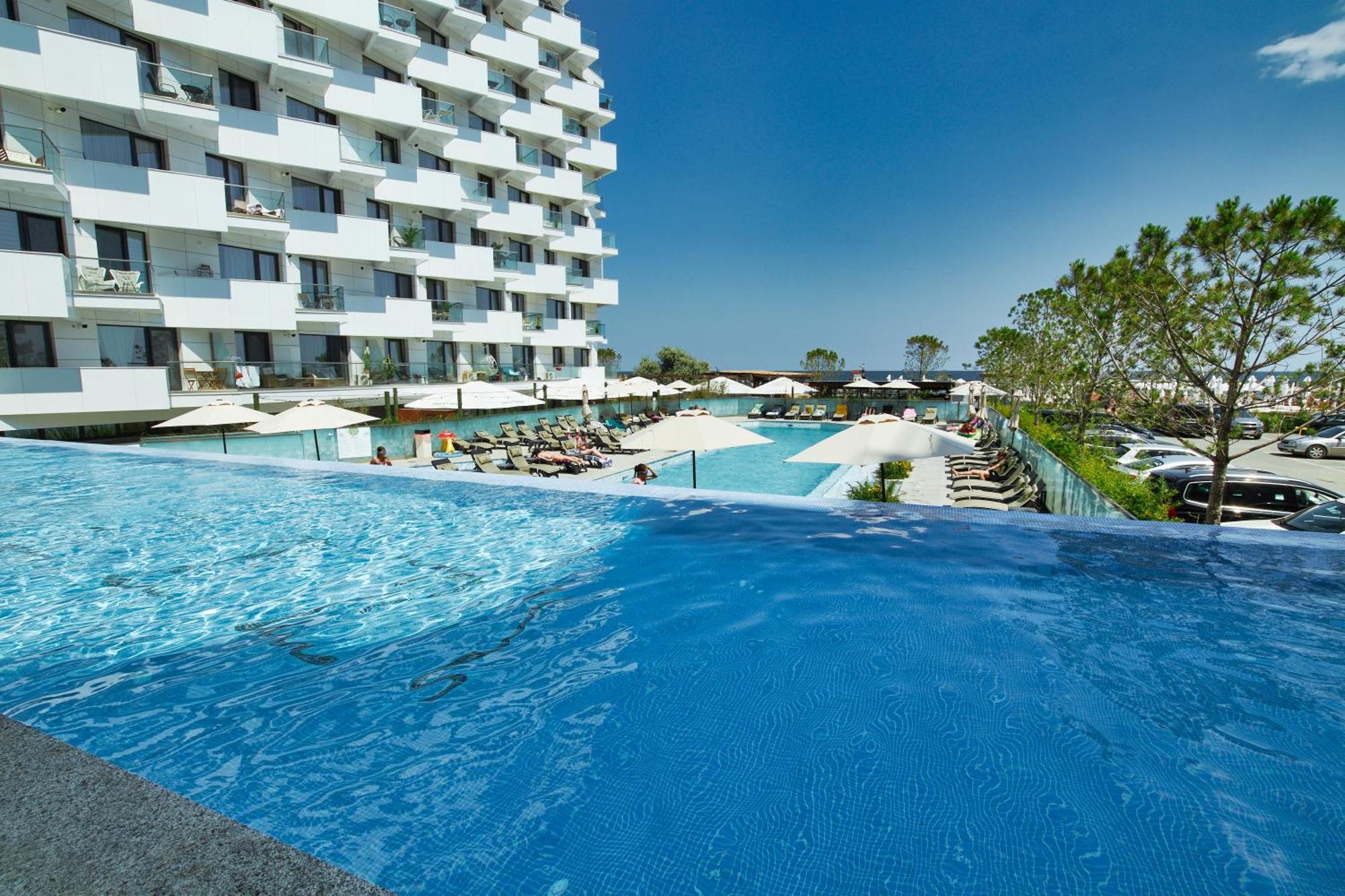 Golden Infinity Apartman Năvodari Kültér fotó