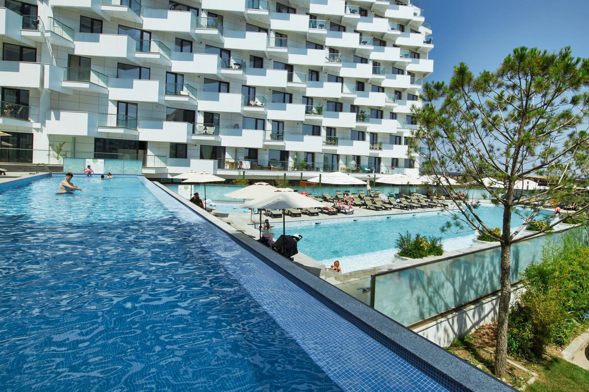 Golden Infinity Apartman Năvodari Kültér fotó